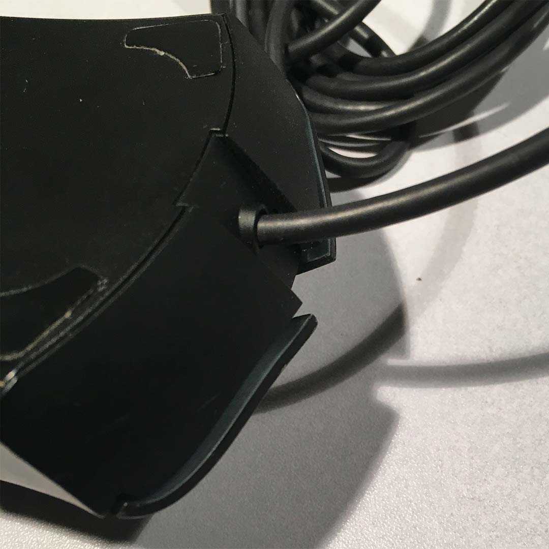 Replacement mouse cable cosmetic effect.